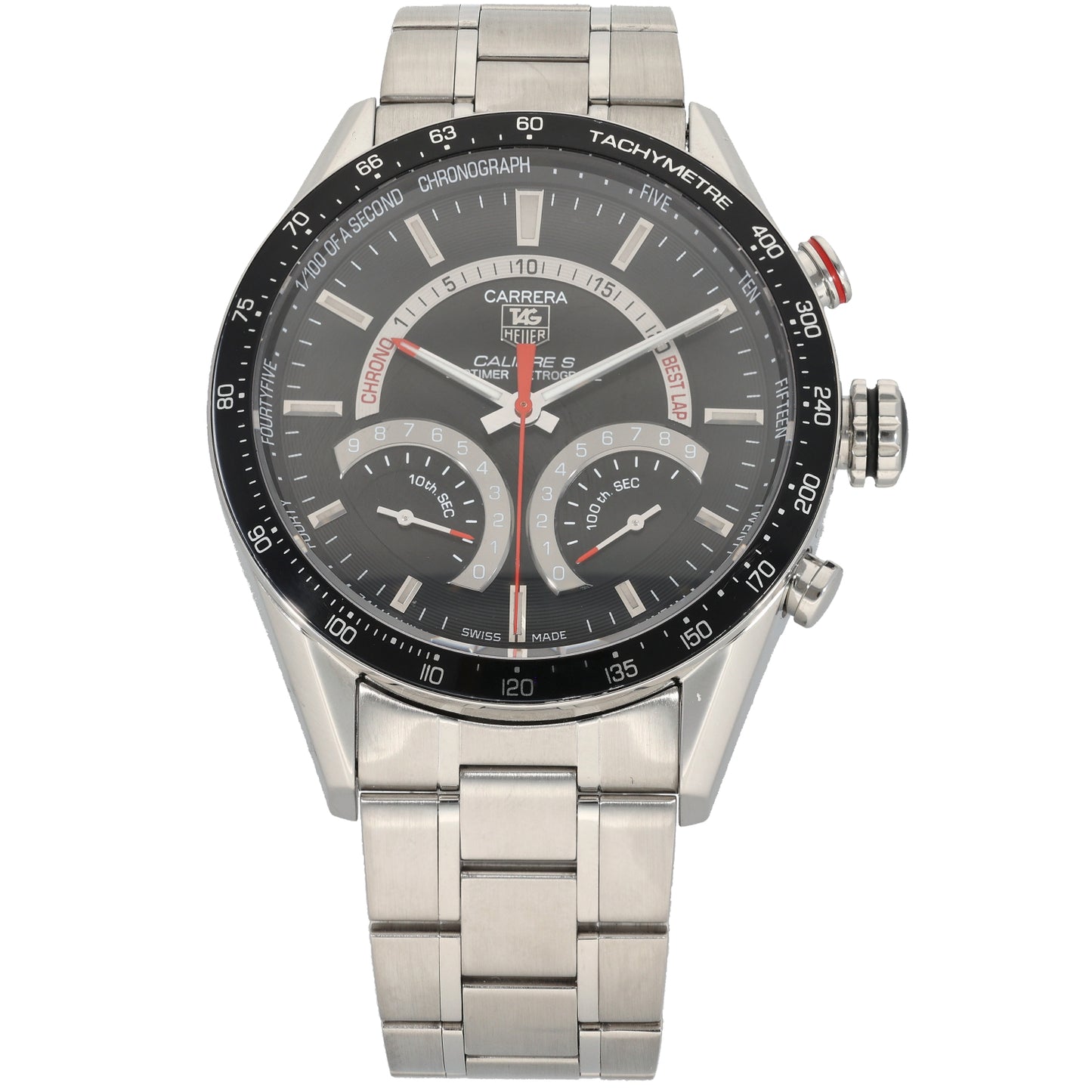 Tag Heuer Carrera CV7A10 43mm Stainless Steel Watch