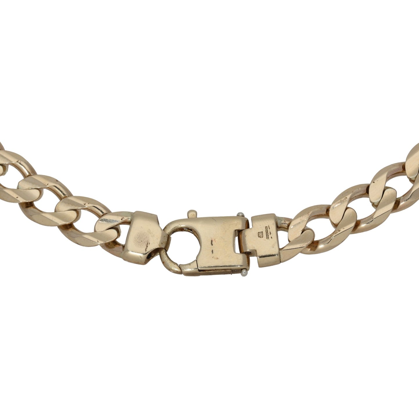 9ct Gold Curb Chain 24"