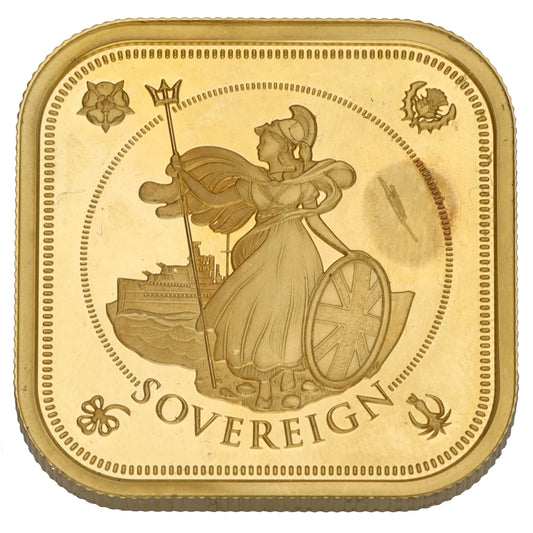 22ct Gold Queen Elizabeth II Full Sovereign Coin 2020