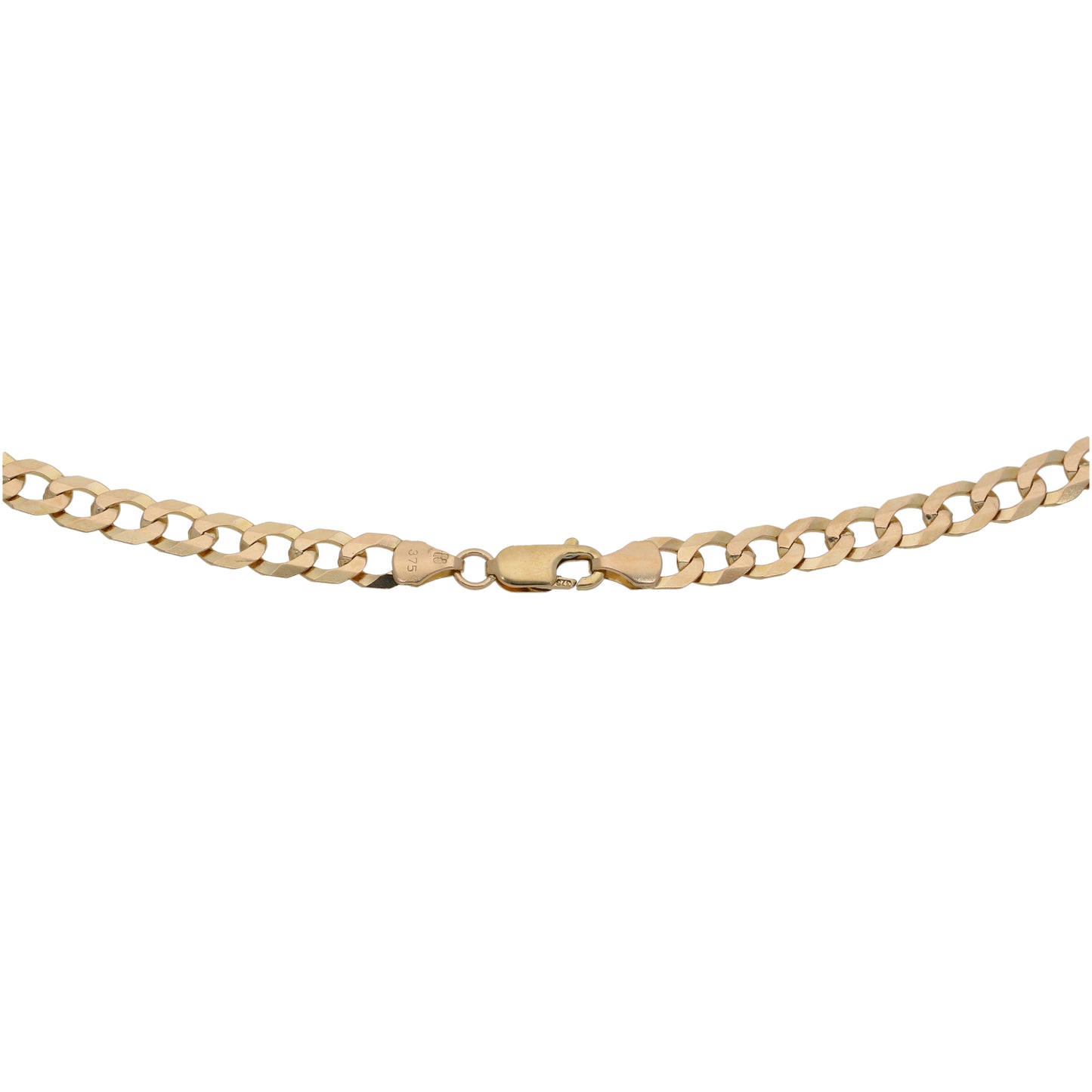 9ct Gold Curb Chain 20"