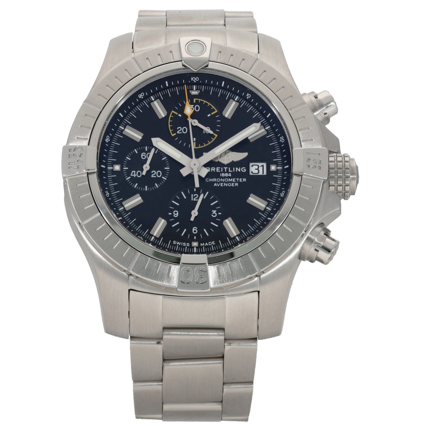Breitling Avenger A13317 45mm Stainless Steel Watch