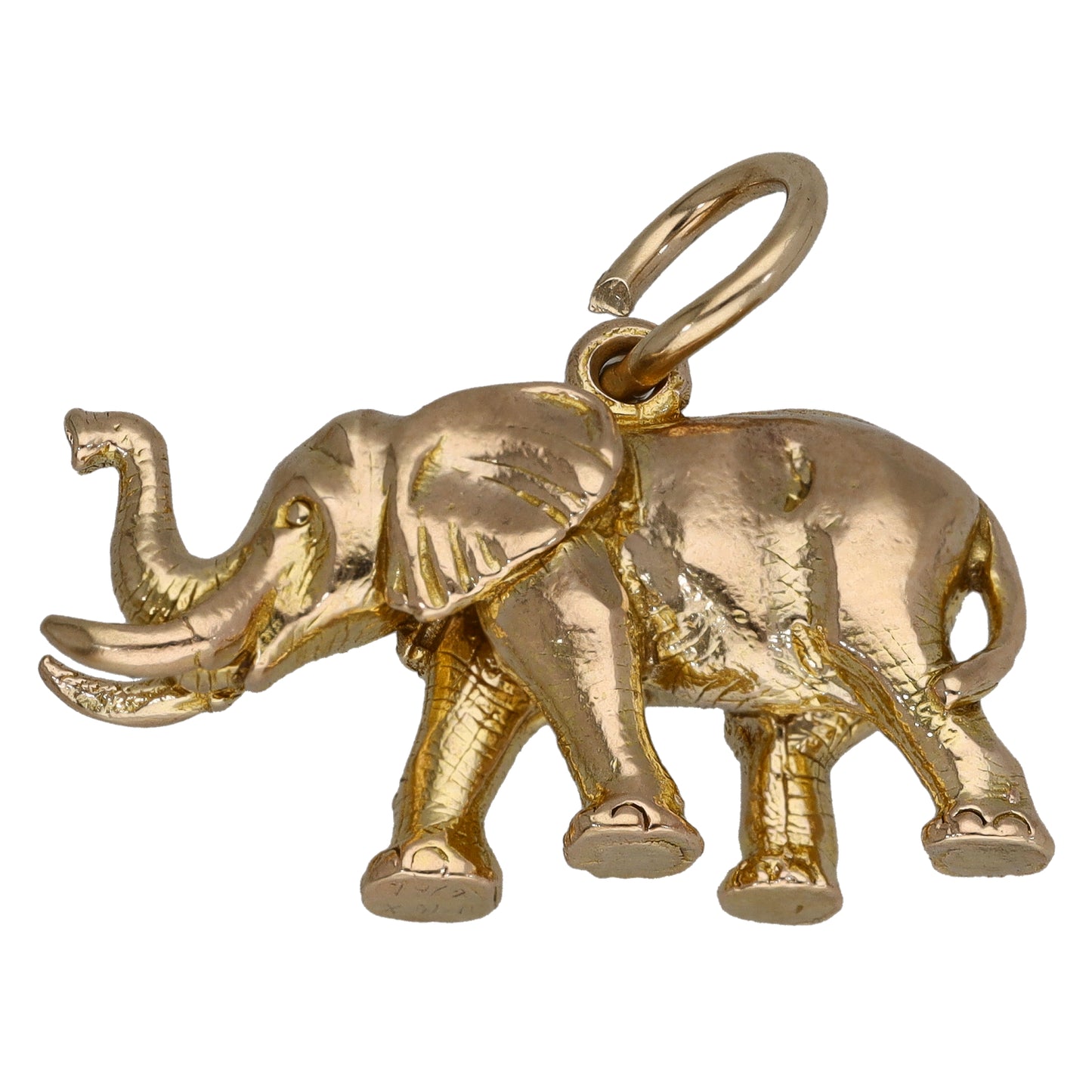 9ct Gold Elephant Pendant