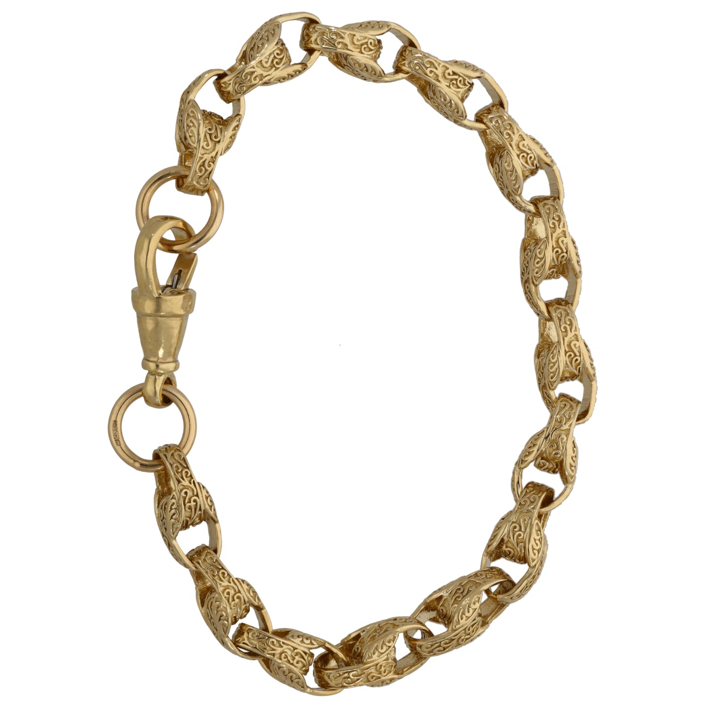 9ct Gold Tulip Bracelet