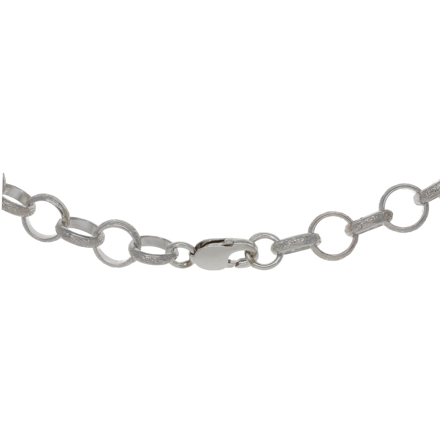 Sterling Silver Belcher Chain 22"