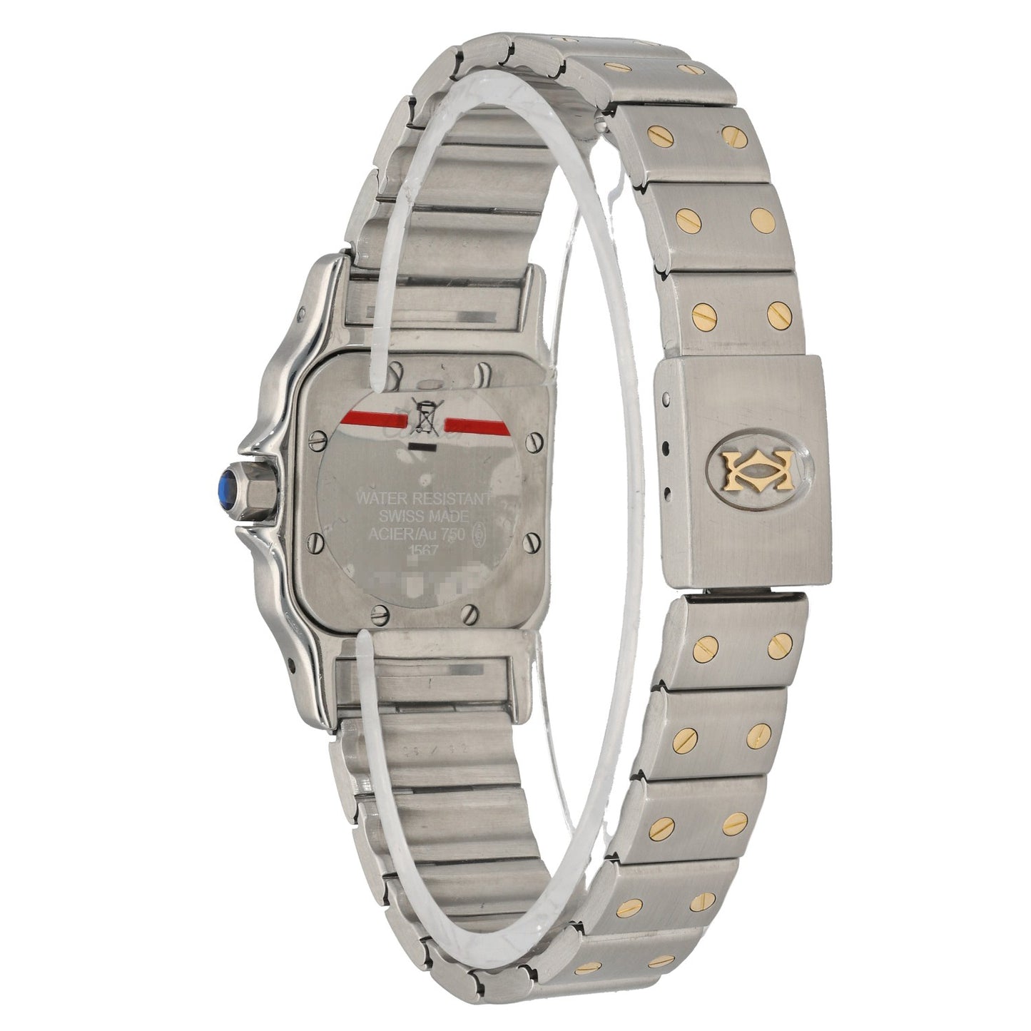 Cartier Santos Galbee W20012C4 24mm Bi-Colour Watch