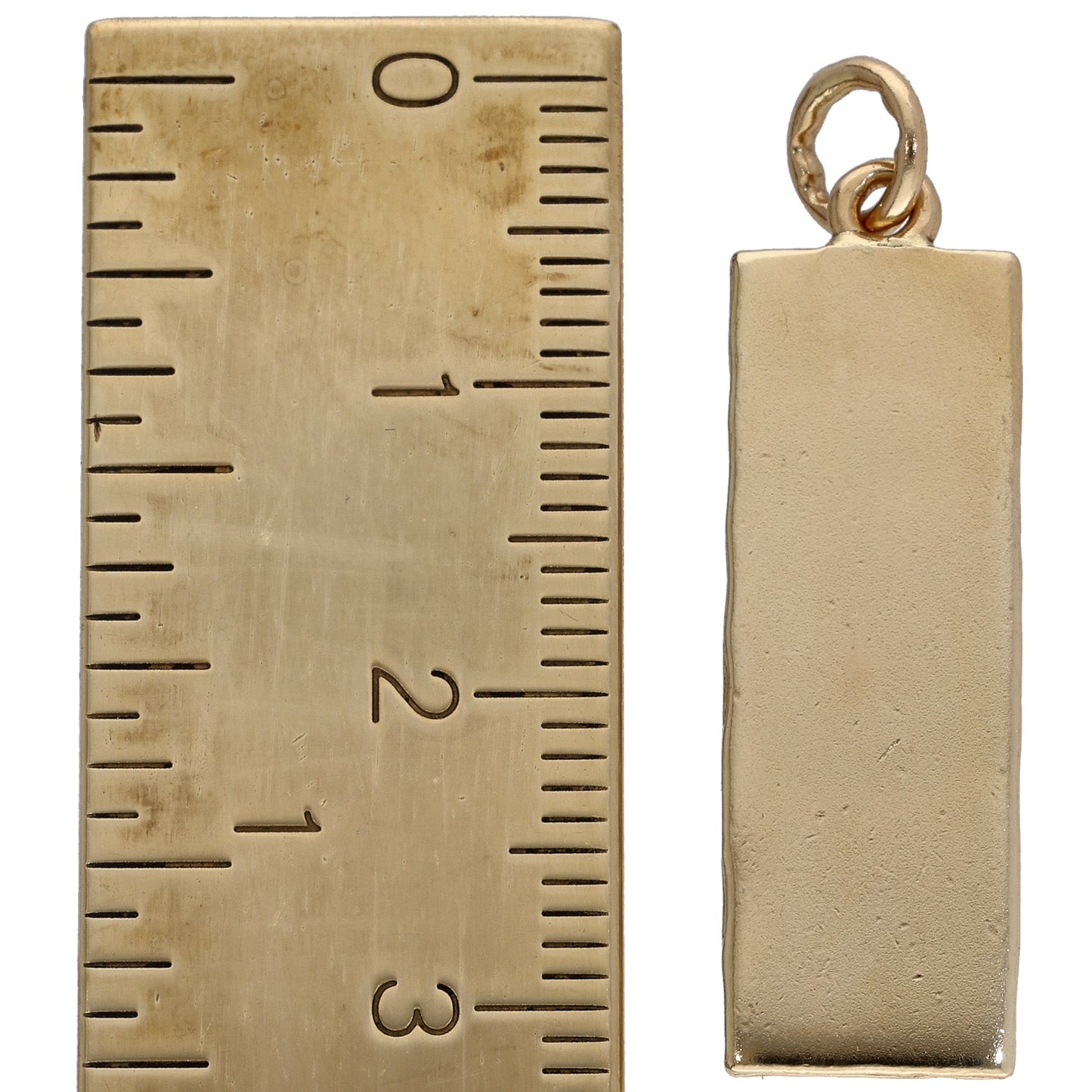 9ct Gold Ingot Pendant