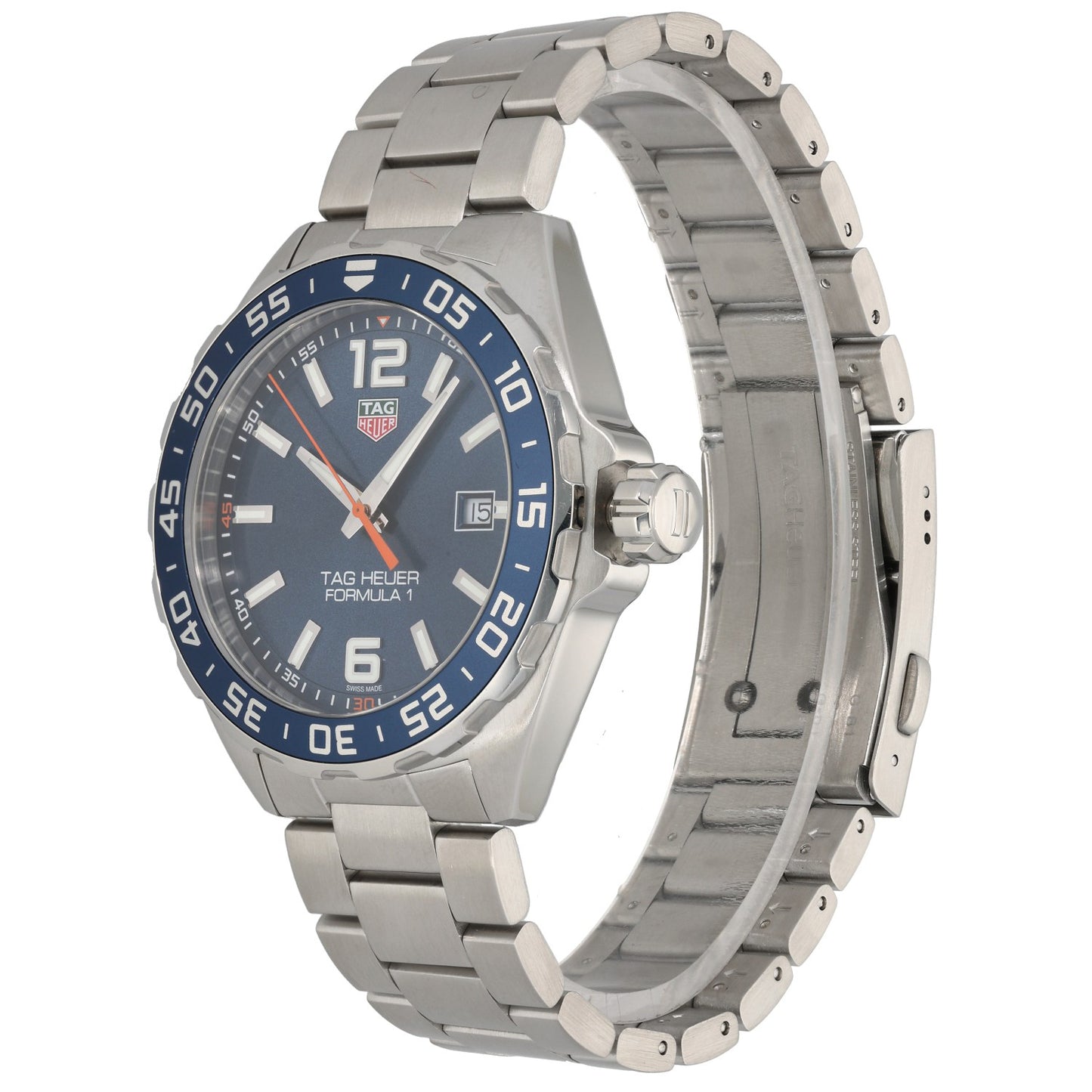Tag Heuer Formula 1 WAZ1010 43mm Stainless Steel Watch