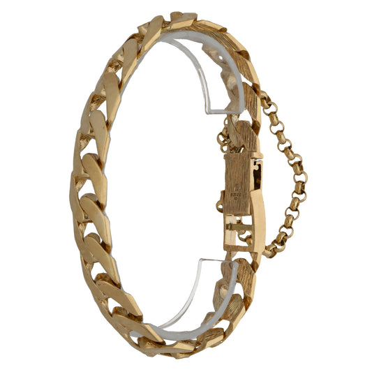 9ct Gold Curb Bracelet