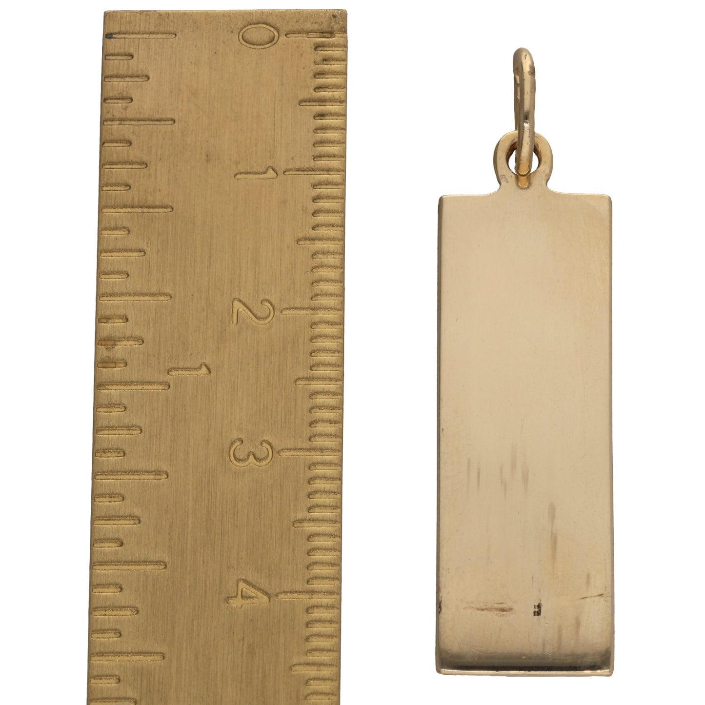 9ct Gold Ingot Pendant