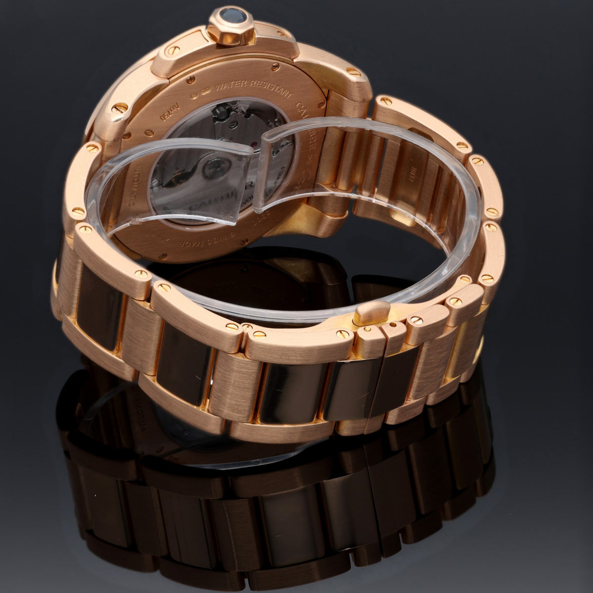 Cartier Calibre De Cartier 3300 42mm Rose Gold Watch