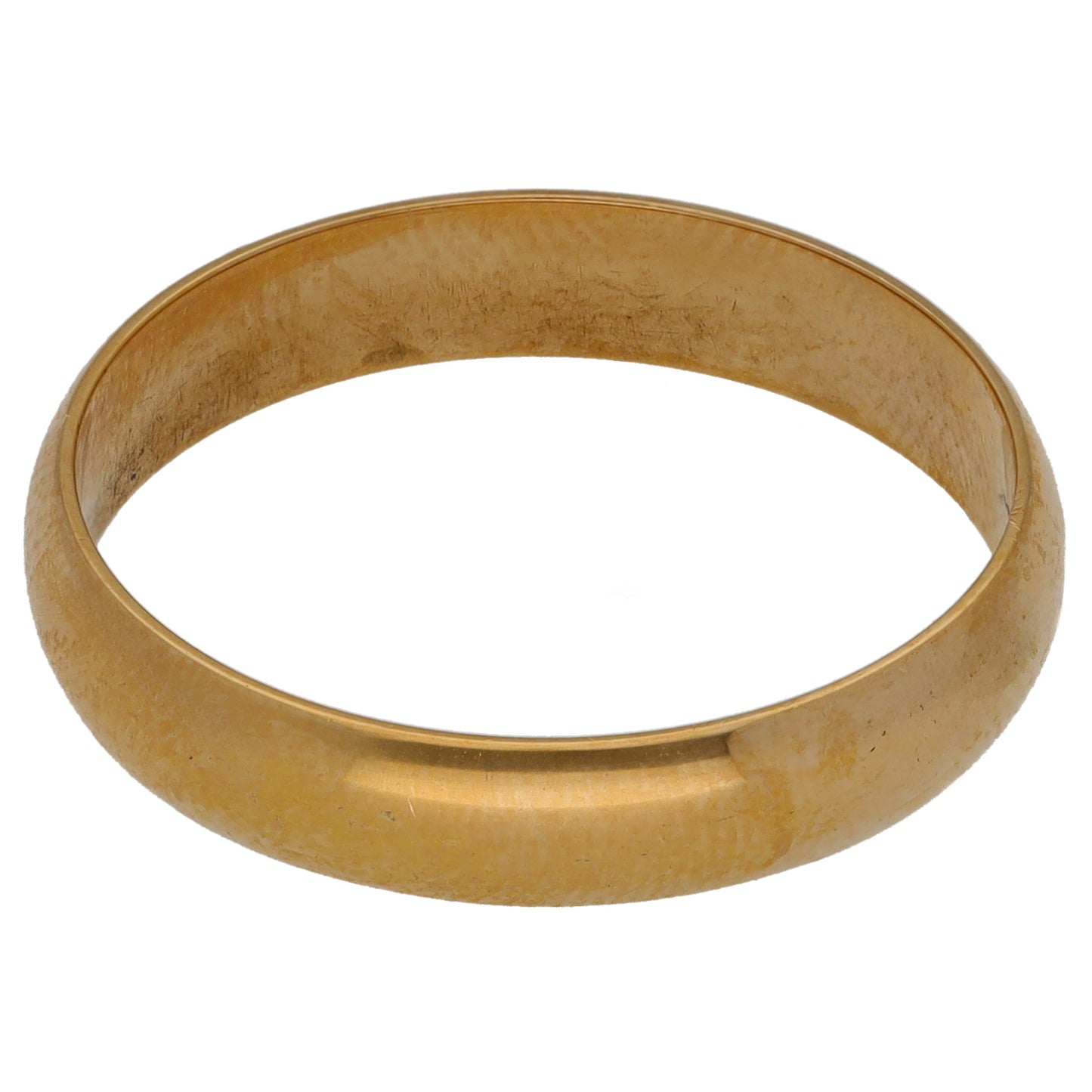 9ct Gold Plain Wedding Ring Size R