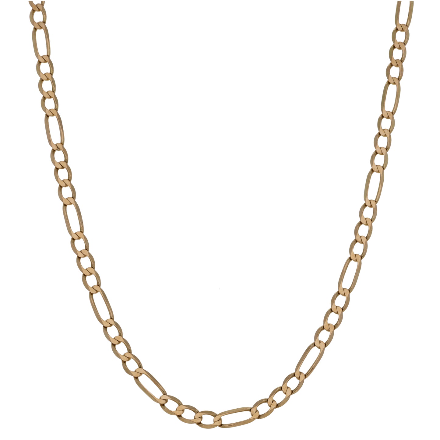 9ct Gold Figaro Chain 22"