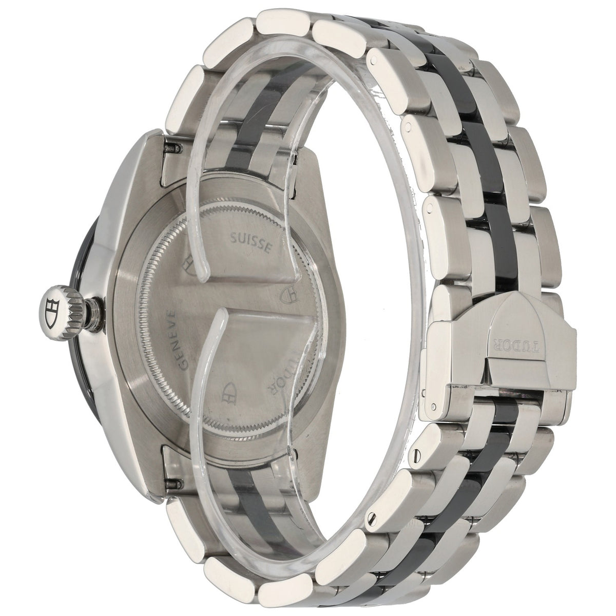 Tudor Glamour Day-Date 56010 39mm Stainless Steel Watch