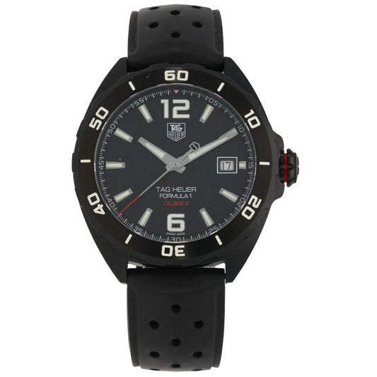 Tag Heuer Formula 1 WAZ2115 41mm PVD Stainless Steel Watch