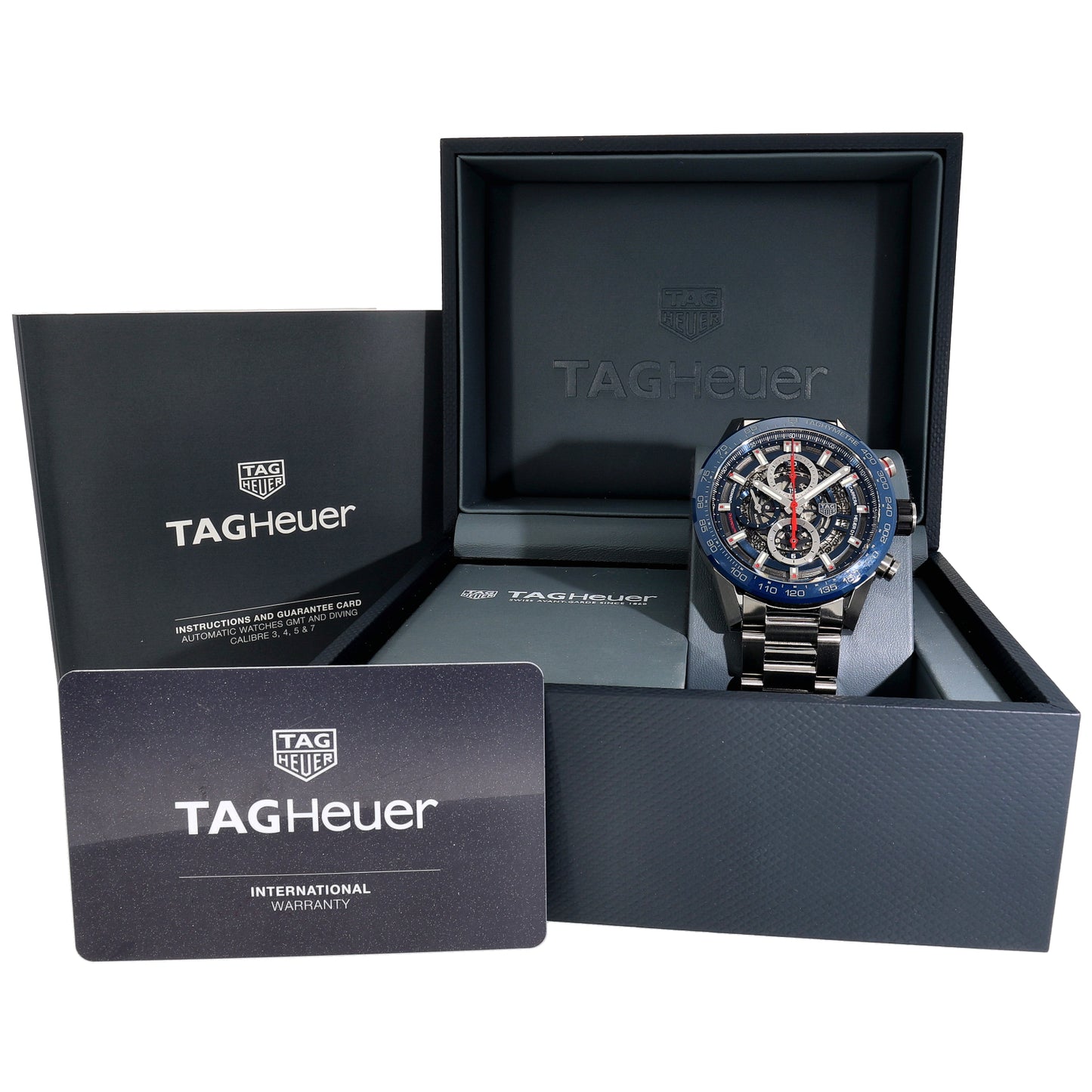 Tag Heuer Carrera CAR201T-0 43mm Stainless Steel Watch