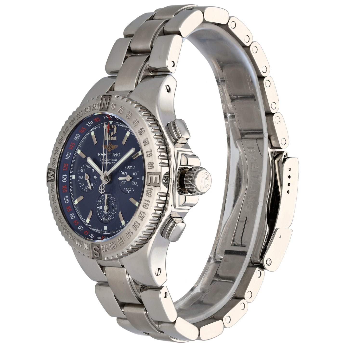Breitling Hercules A39362 44mm Stainless Steel Watch