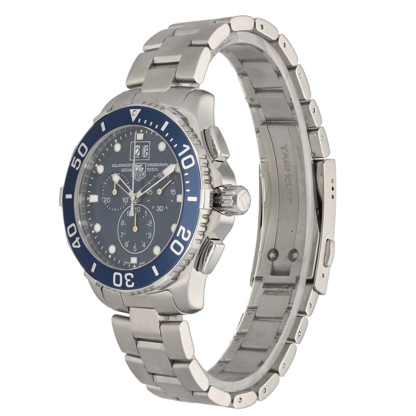 Tag Heuer Aquaracer CAN1011 44mm Stainless Steel Watch