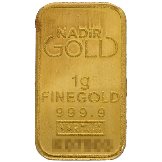 24ct 1g Gold Bar