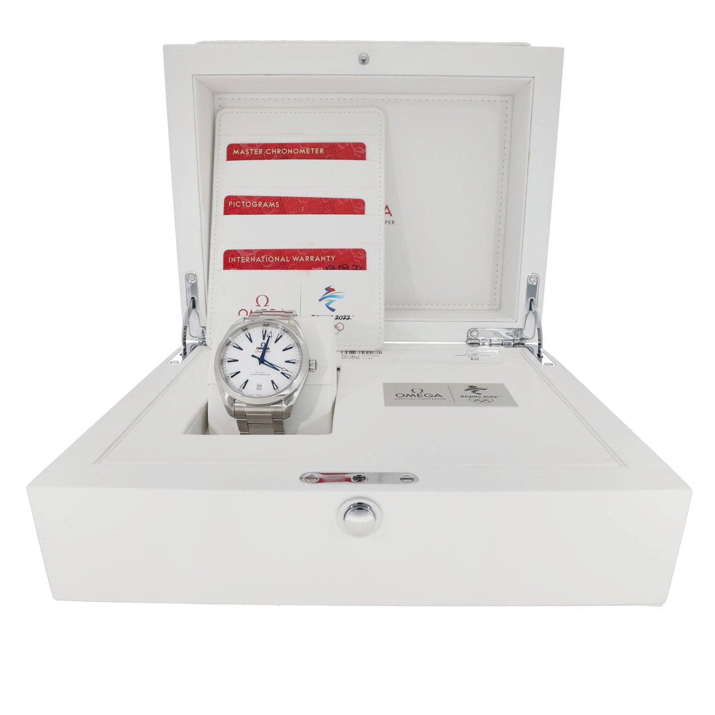 Omega Seamaster Aqua Terra 'Beijing 2022' 522.10.41.21.04.001 41mm Stainless Steel Watch