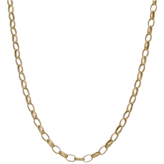 9ct Gold Belcher Chain 30"