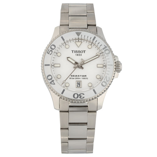 Tissot Seastar T120210 A 36mm Stainless Steel Watch