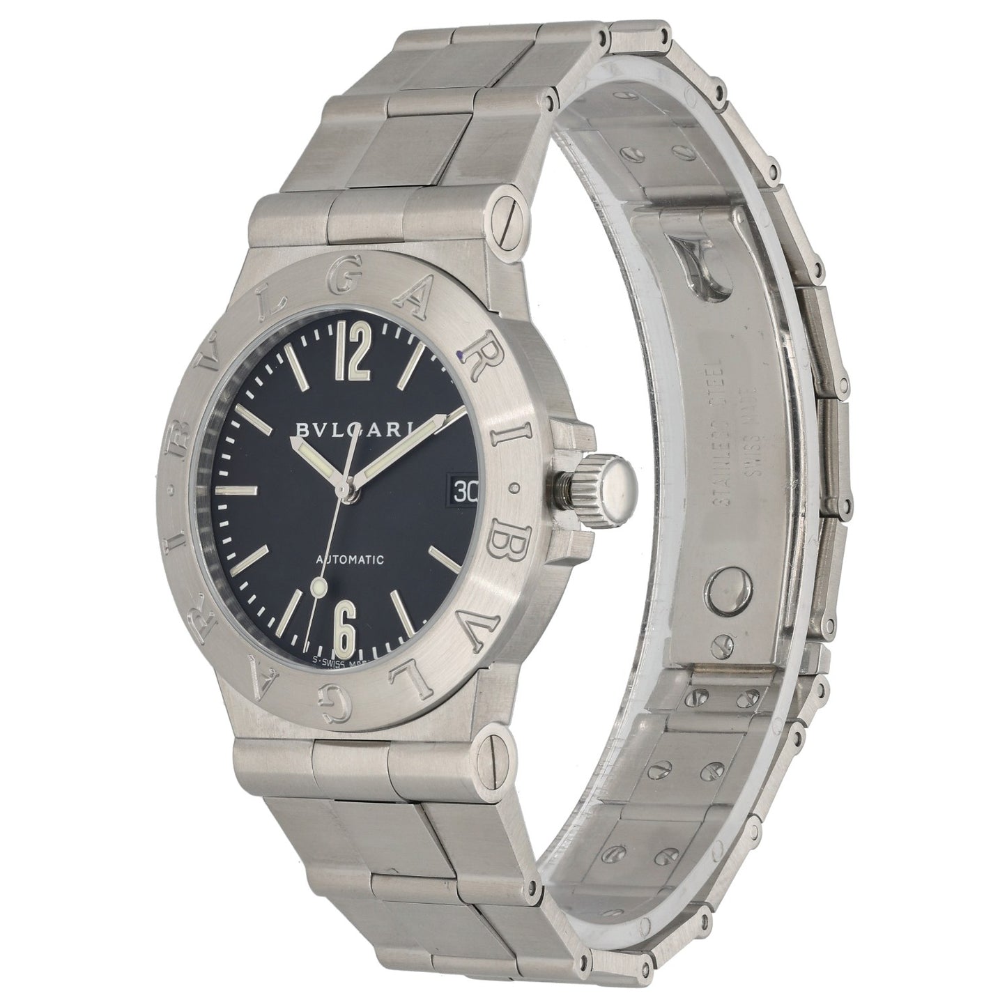 Bvlgari Diagono LCV 35 S 36mm Stainless Steel Watch