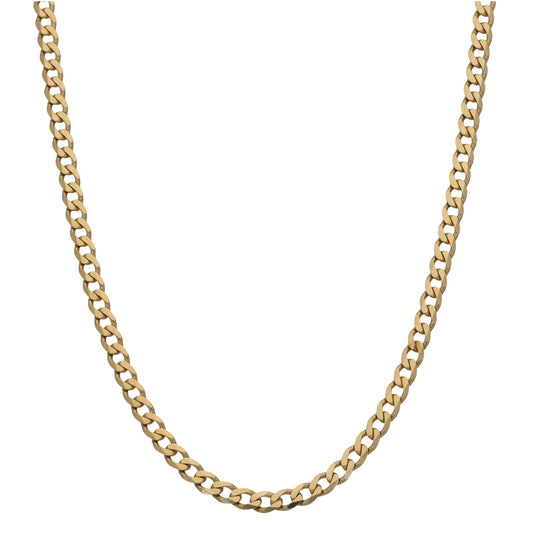 9ct Gold Curb Chain 30"