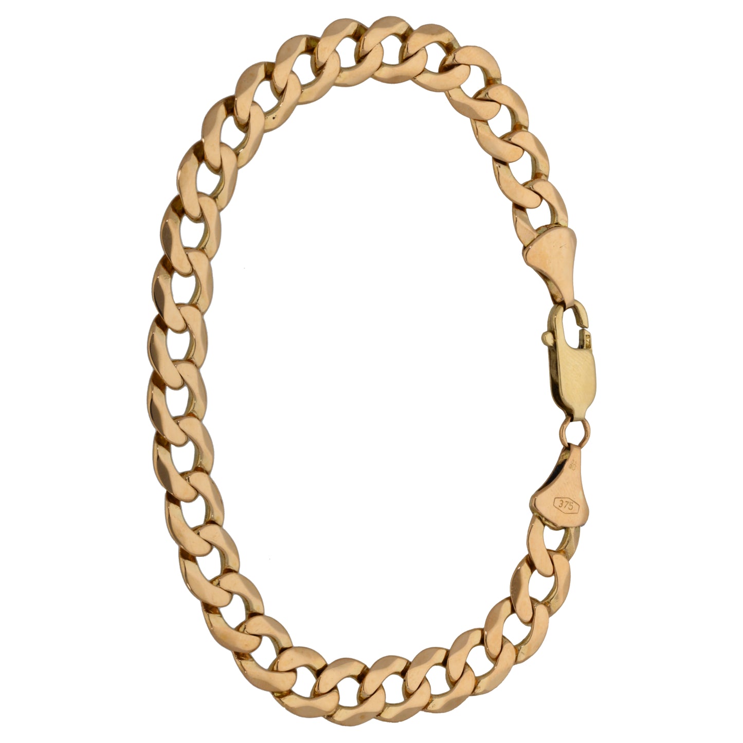 9ct Gold Curb Bracelet