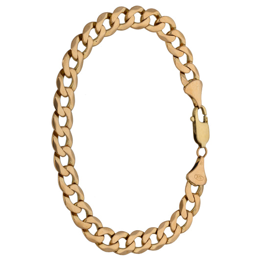9ct Gold Curb Bracelet