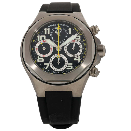 Girard Perregaux Laureato EVO3 80180 44mm Titanium Watch