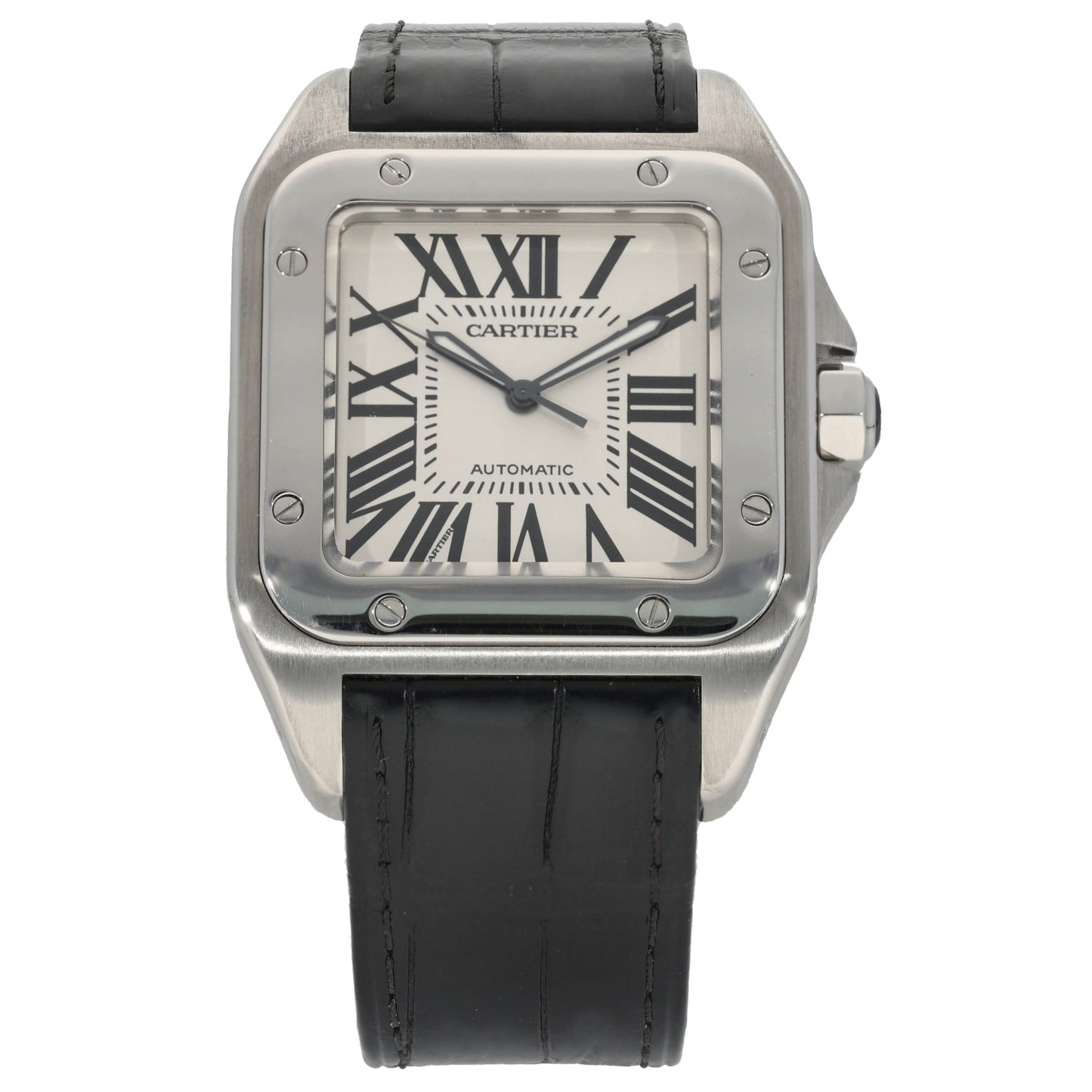 Cartier Santos 100 W20076X8 38mm Stainless Steel Watch