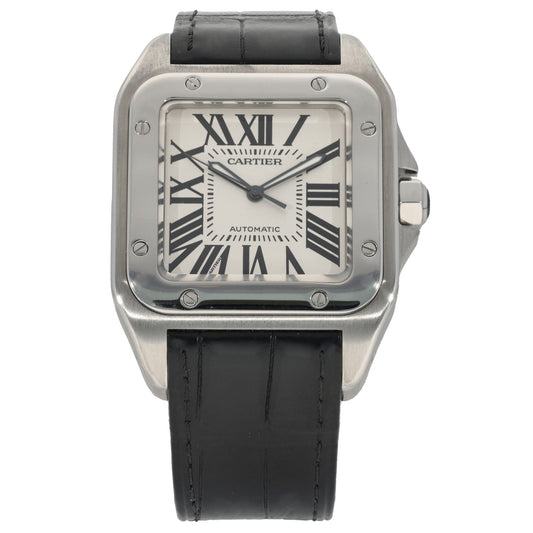 Cartier Santos 100 W20076X8 38mm Stainless Steel Watch