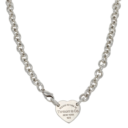 Sterling Silver Tiffany Chain/Necklace 14"