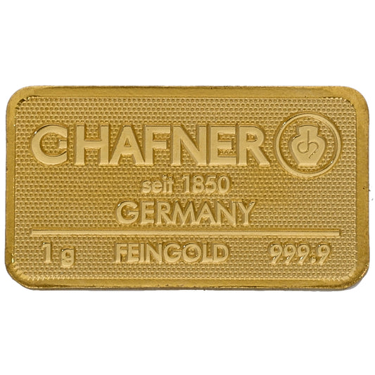 24ct 1g Gold Bar