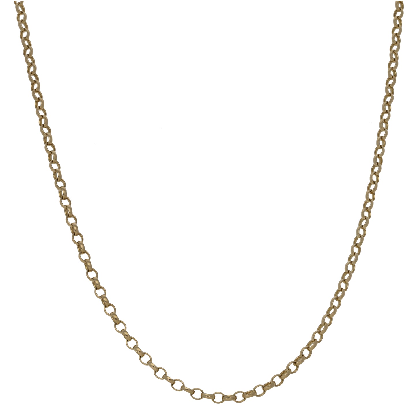 9ct Gold Belcher Chain 16"
