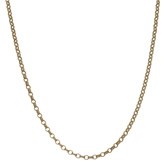 9ct Gold Belcher Chain 16"