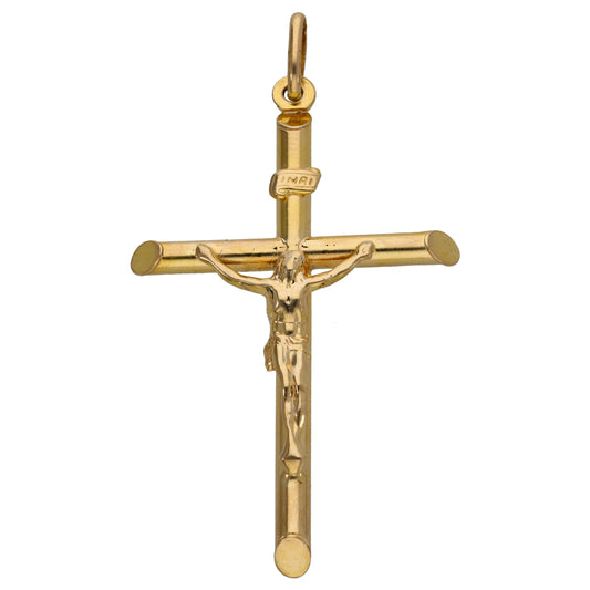 9ct Gold Crucifix Pendant