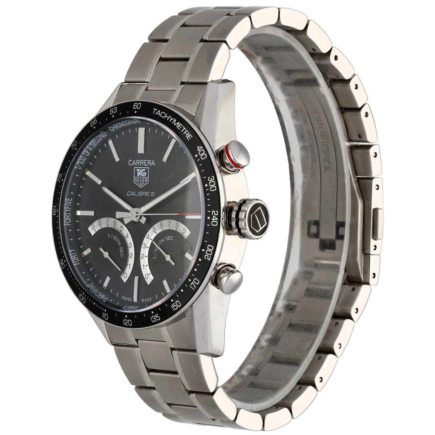 Tag Heuer Carrera CV7A12 43mm Stainless Steel Watch
