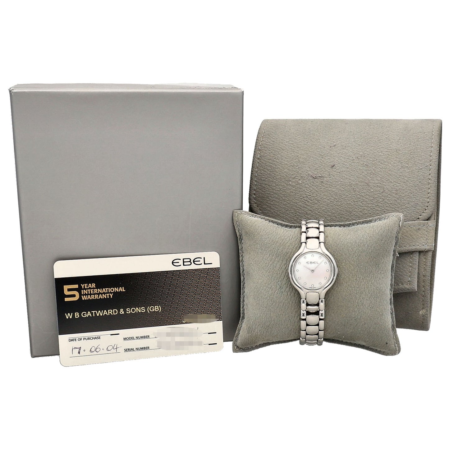Ebel Beluga E9976411 24mm Stainless Steel Watch