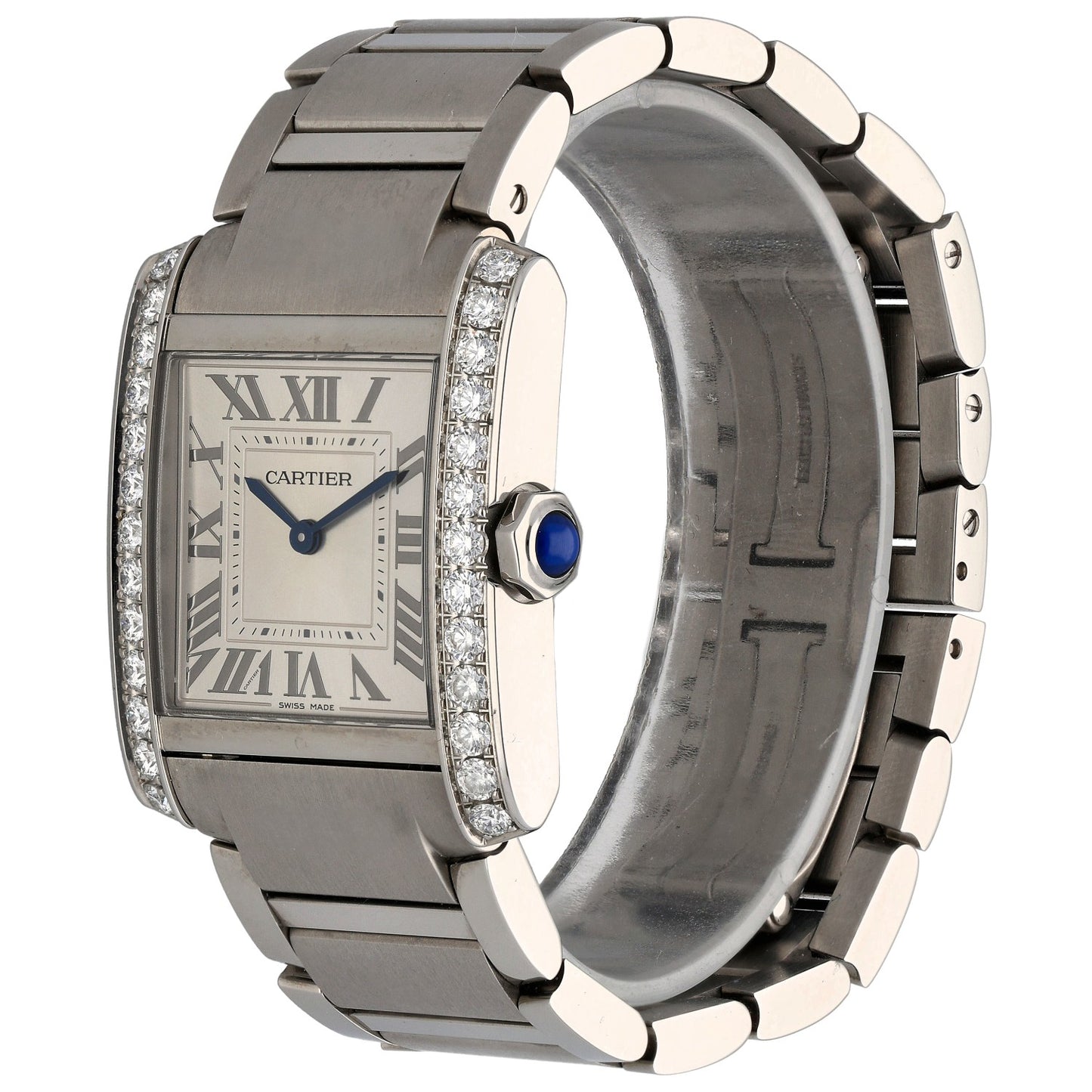 Cartier Tank Francaise W4TA0021 32mm Stainless Steel Watch