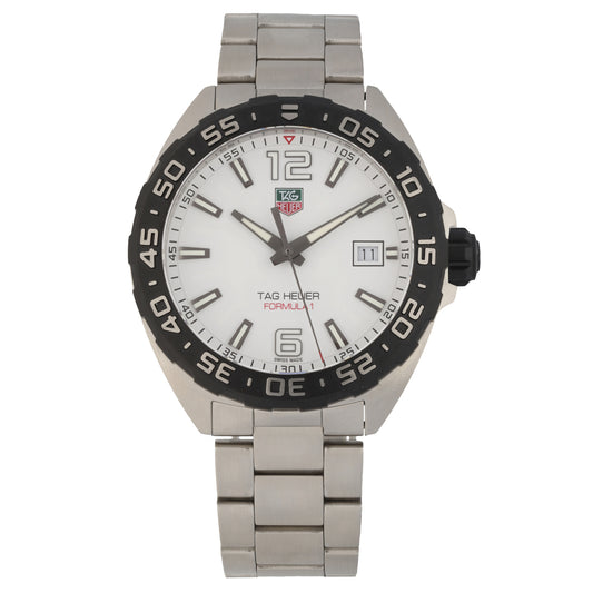 Tag Heuer Formula 1 WAZ1111 41mm Stainless Steel Watch