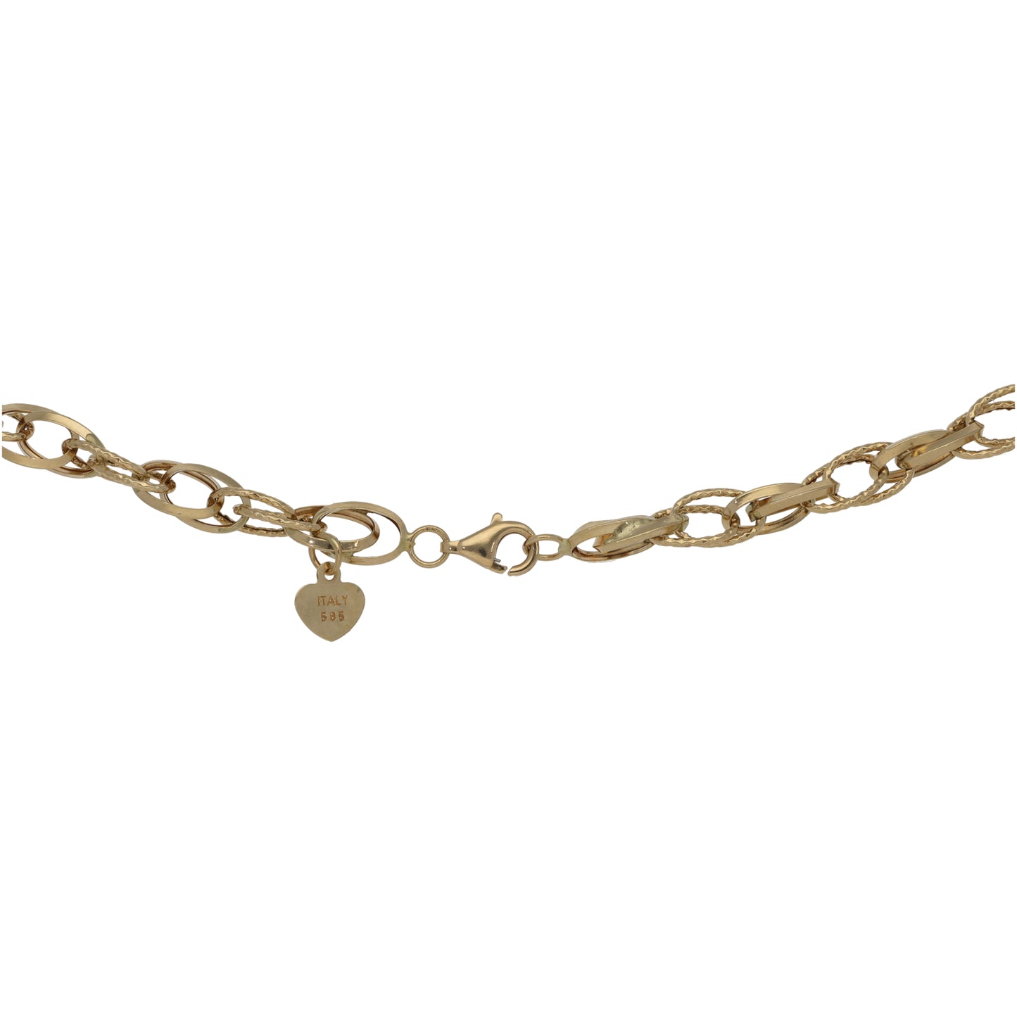 14ct Gold Fancy Necklace 20"