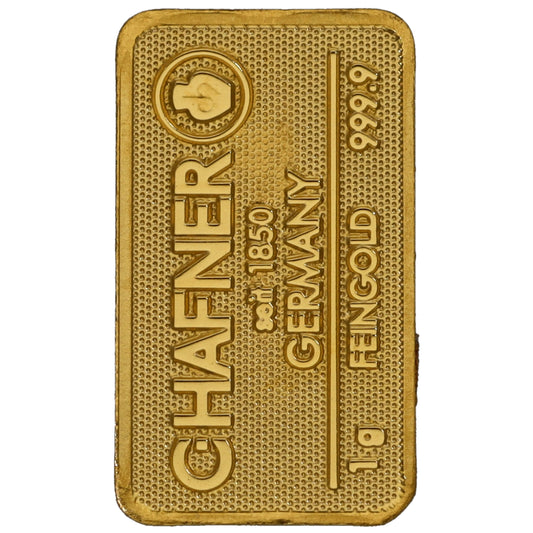 24ct 1g Gold Bar