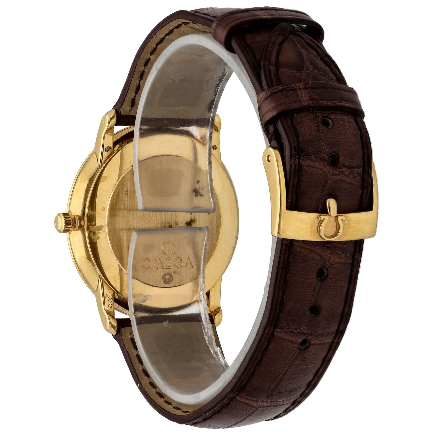 Omega De Ville Prestige 4610.32.02 34.4mm Gold Watch