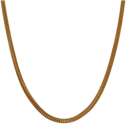 22ct Gold Fancy Necklace 22"