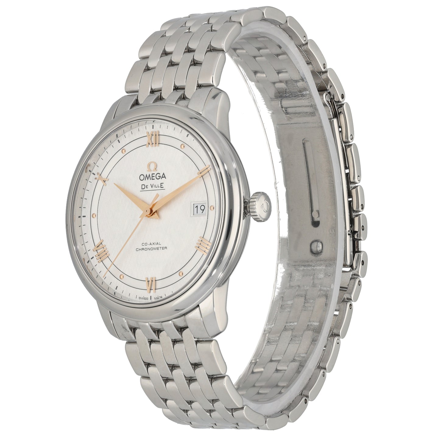 Omega De Ville Prestige 424.10.40.20.02.004 39.5mm Stainless Steel Watch