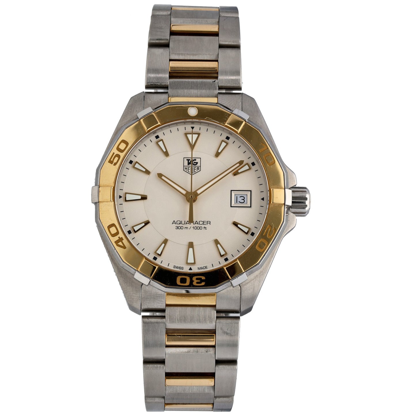 Tag Heuer Aquaracer WAY1151 41mm Bi-Colour Watch