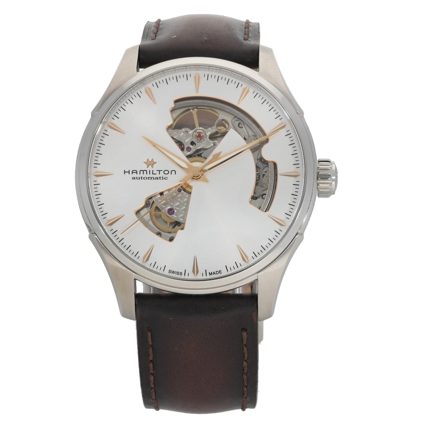 Hamilton Jazzmaster Open Heart H326750 40mm Stainless Steel Watch