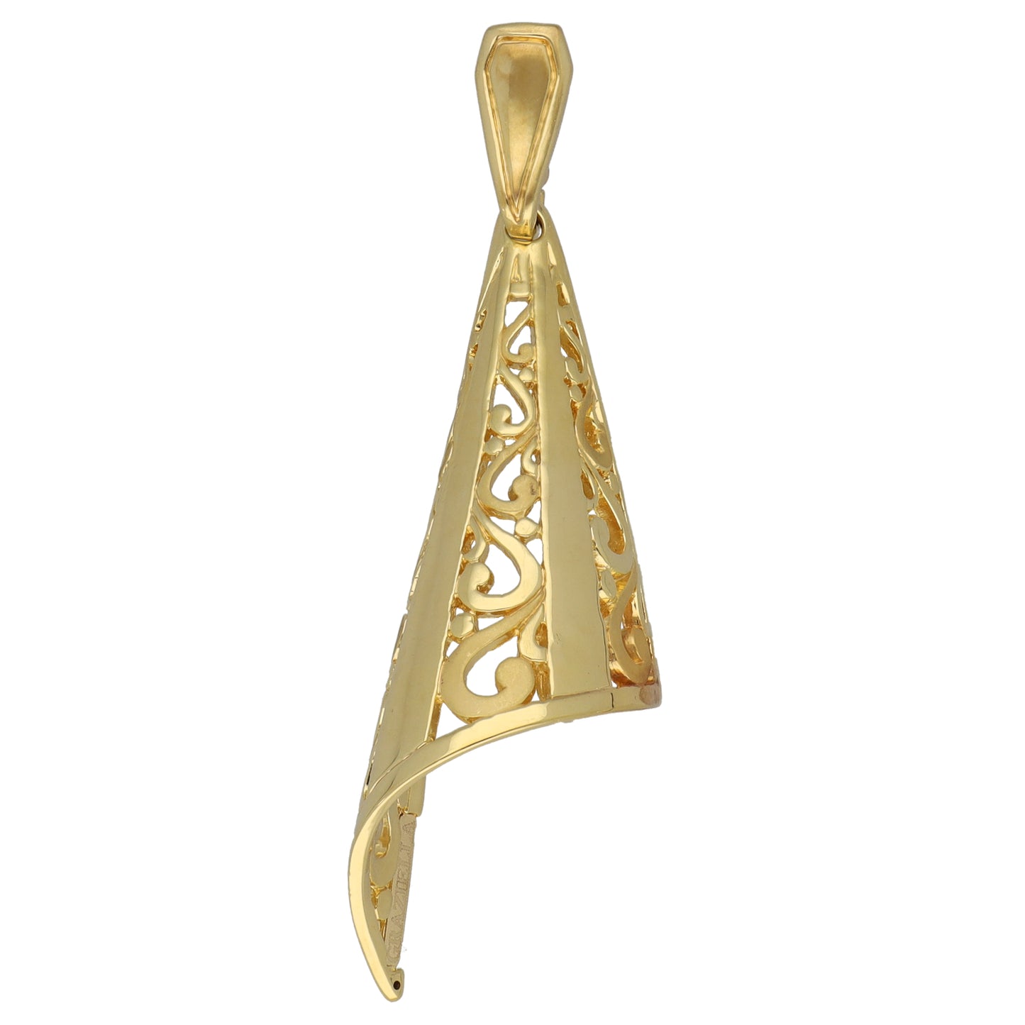 18ct Gold Dress/Cocktail Pendant