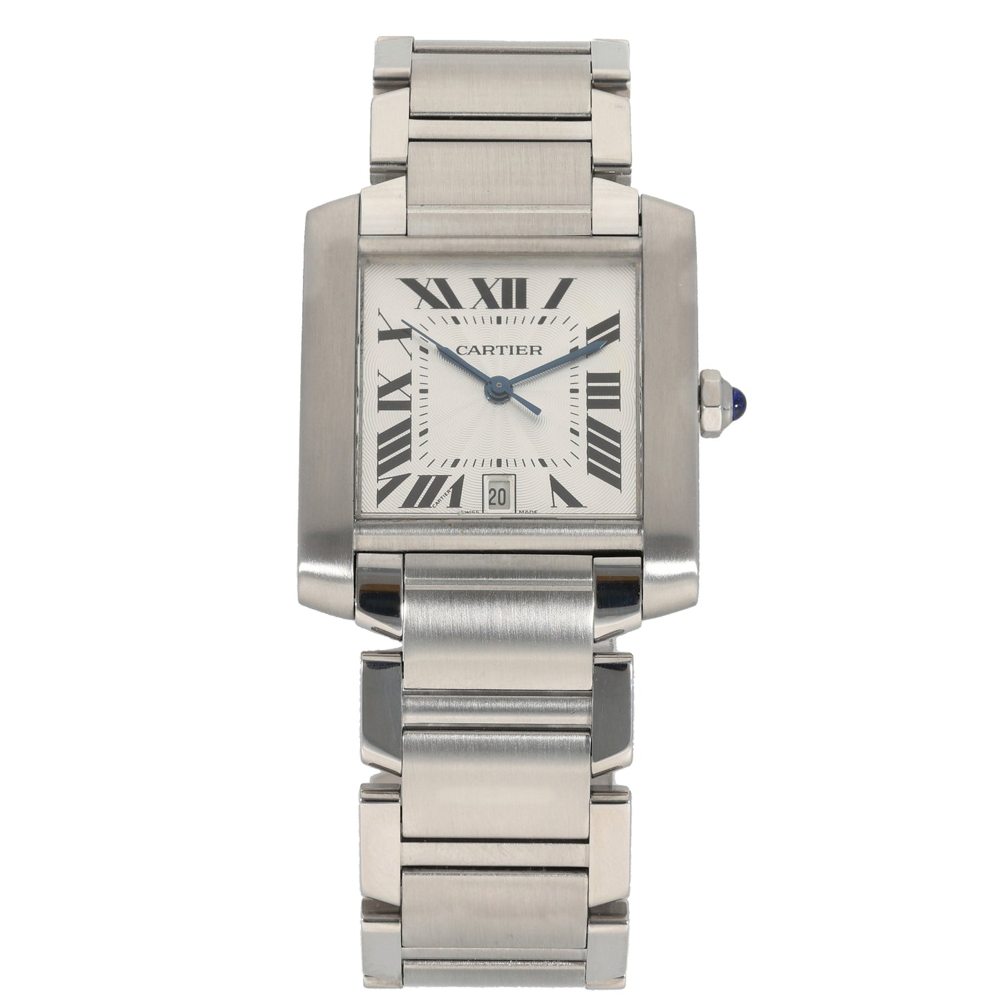 Cartier Tank Francaise 2302 28mm Stainless Steel Watch